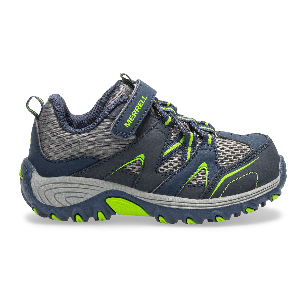 Trail Chaser Jr. Sneaker Navy/Green