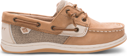 Songfish Boat Shoe - Big Kid Linen / Oat