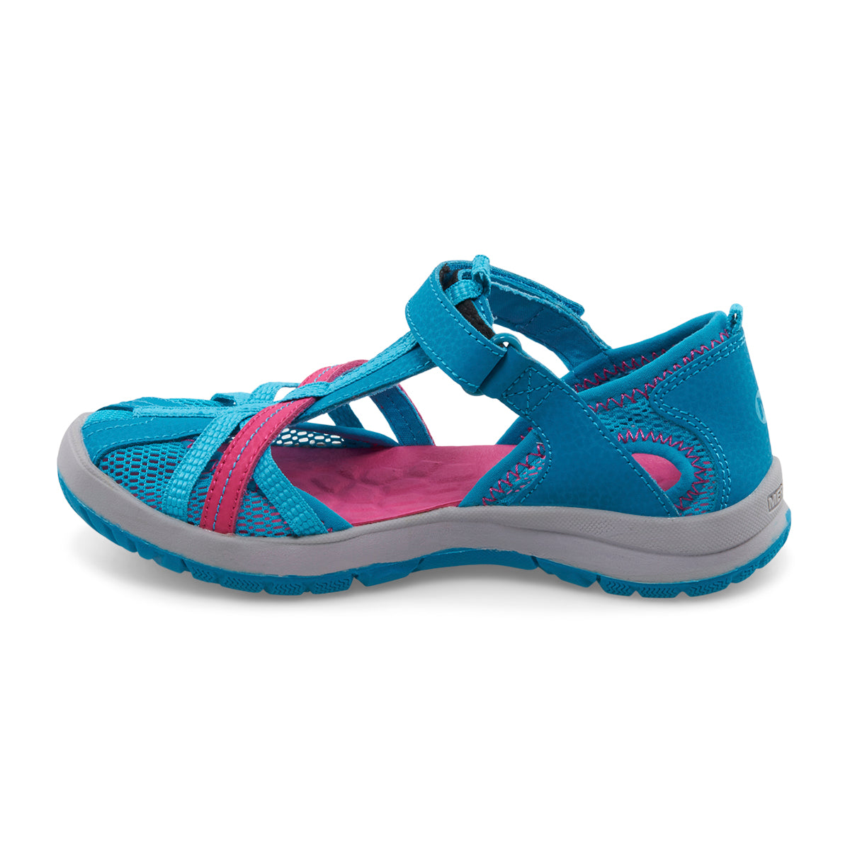 Dragonfly Sandal Navy/Turquoise/Pink