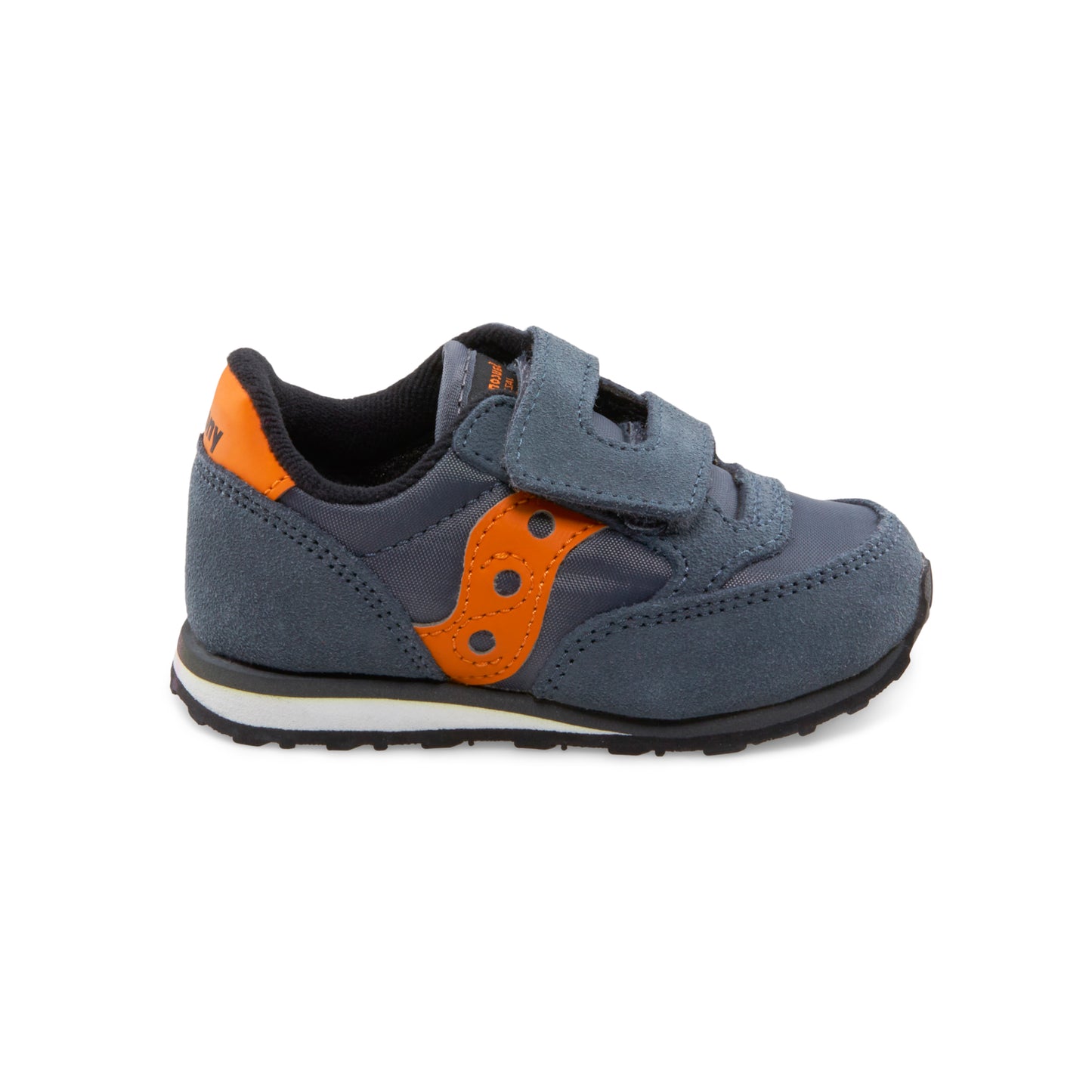 Jazz Hook & Loop Sneaker Grey/Orange