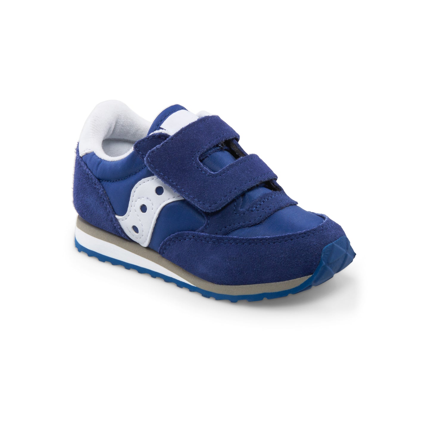 Jazz Hook & Loop Sneaker Cobalt/White