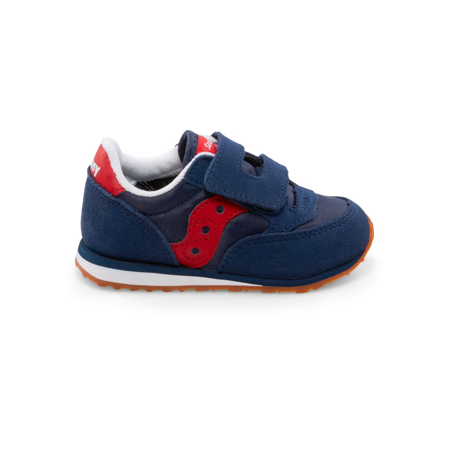 Jazz Hook & Loop Sneaker Navy/Red