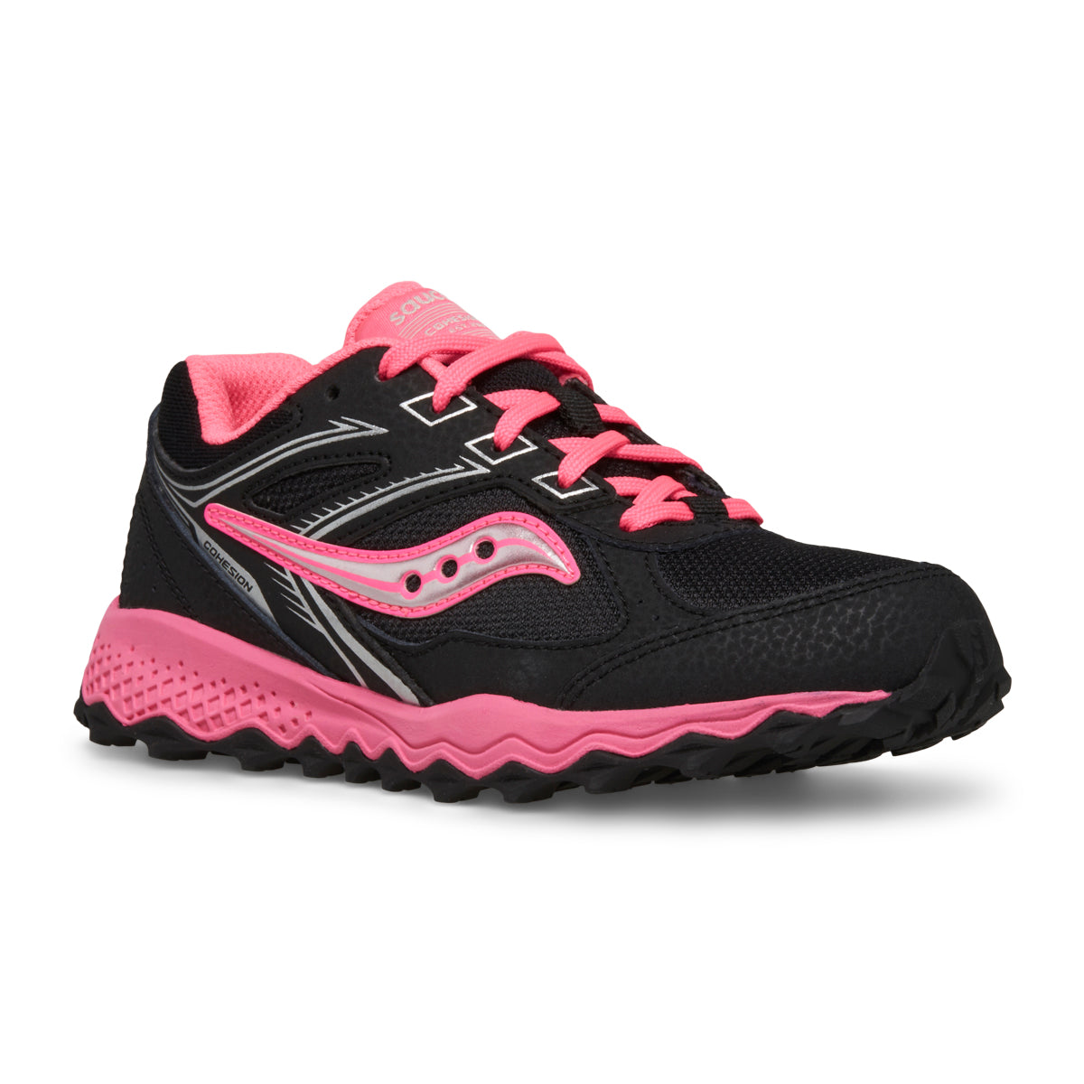 Saucony kids cohesion hot sale lace running shoes